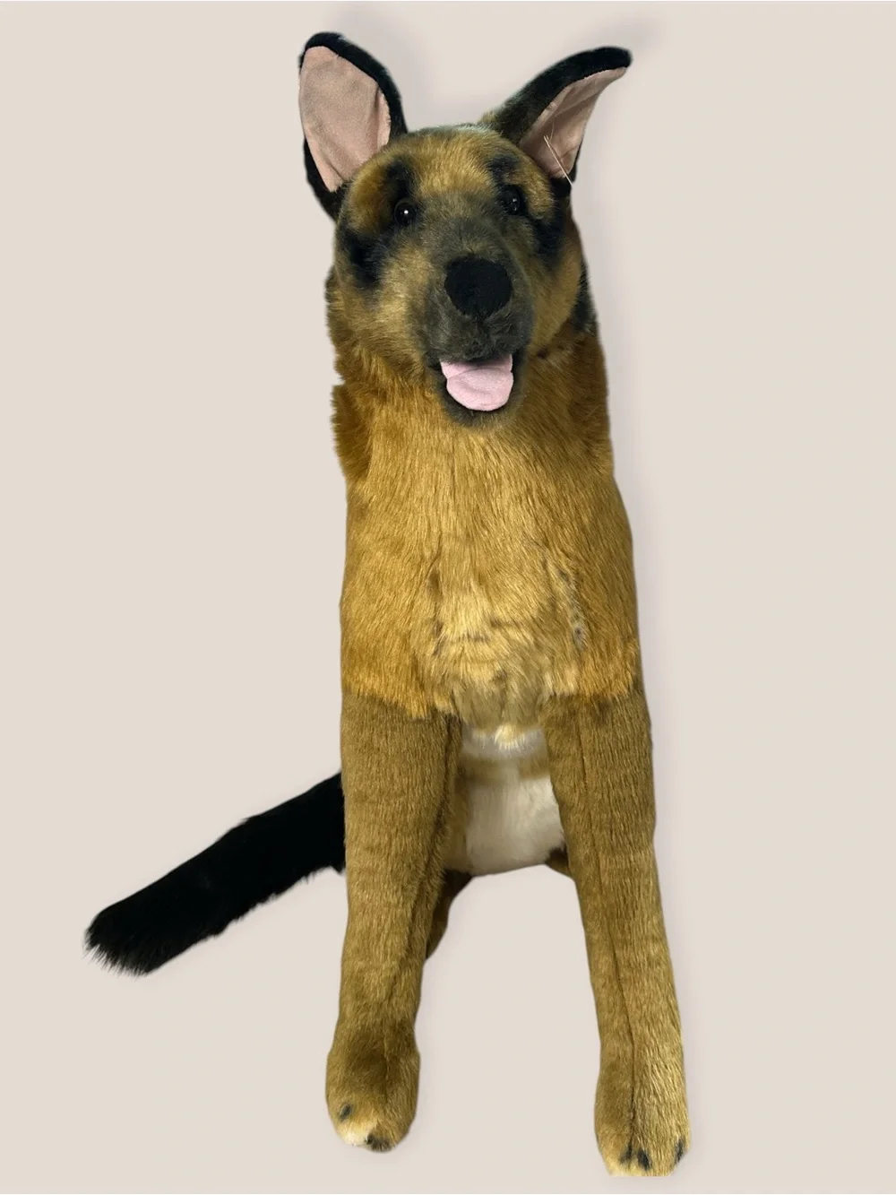Lifelike 31” Melissa & Doug German Shepherd Plush Realistic | Stuffed Animal Toy
